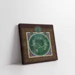 Ayetel Kürsi Ve Allah Lafzı | Kanvas Tablo | Cam Tablo | Mdf Tablo | B34025