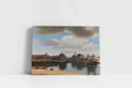 Johannes Vermeer - Delft Manzarası - 1661 | Kanvas Tablo | Cam Tablo | Mdf Tablo | E0003 - Görsel 7