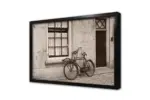 Duvara Dayalı Bisiklet | Kanvas Tablo | Cam Tablo | Mdf Tablo | A01068 - Görsel 4