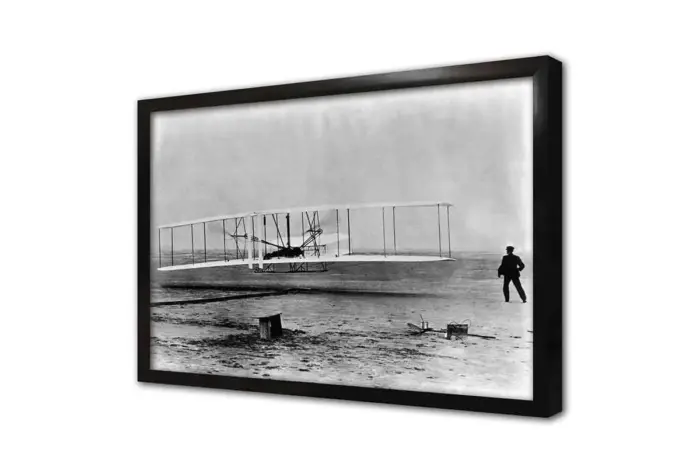 Wright Kardeşler Uçuş Denemeleri | Kanvas Tablo | Cam Tablo | Mdf Tablo | A01181 - Görsel 4