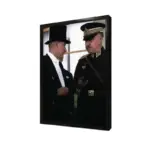 Atatürk Ve Mareşal Fevzi Çakmak Çerçeveli Mdf Tablo MA02030 35x50 cm