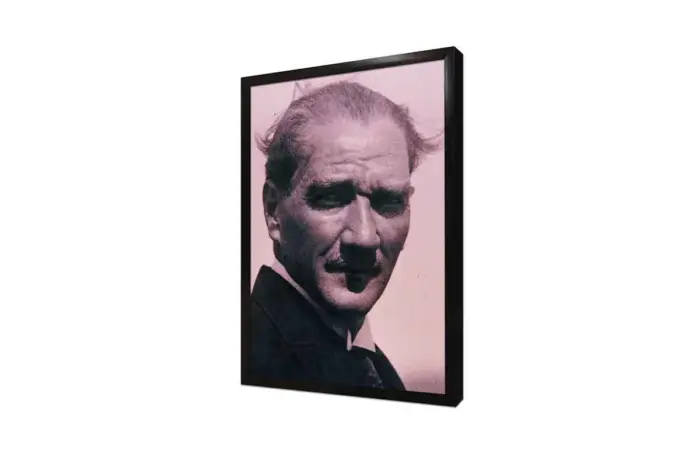 Nostaljik Atatürk Portresi | Kanvas Tablo | Cam Tablo | Mdf Tablo | A02083 - Görsel 4