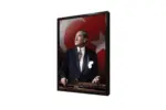 İstikbal Göklerdedir Atatürk | Kanvas Tablo | Cam Tablo | Mdf Tablo | A02099 - Görsel 4
