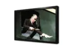 Atatürk Tren Camından Mektup Alırken | Kanvas Tablo | Cam Tablo | Mdf Tablo | A02107 - Görsel 4