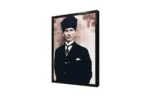 Kalpaklı Atatürk | Kanvas Tablo | Cam Tablo | Mdf Tablo | A02118 - Görsel 4