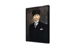 Kalpaklı Atatürk | Kanvas Tablo | Cam Tablo | Mdf Tablo | A02121 - Görsel 4