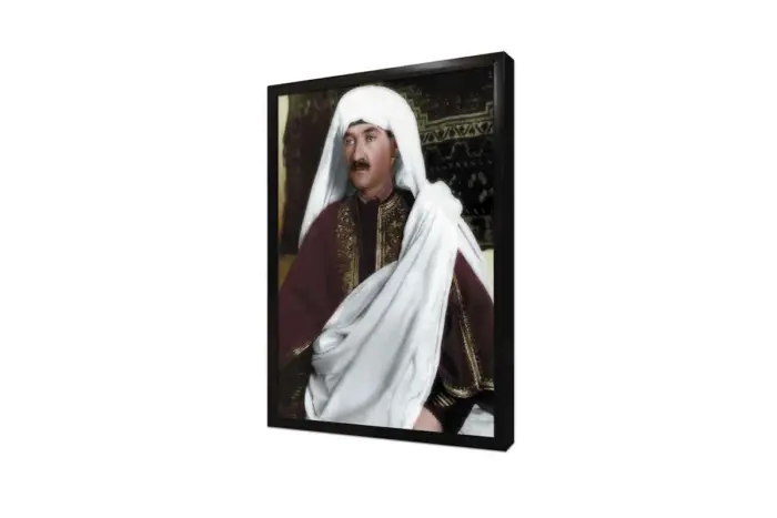 Atatürk Arap Kıyafetiyle | Kanvas Tablo | Cam Tablo | Mdf Tablo | A02139 - Görsel 4