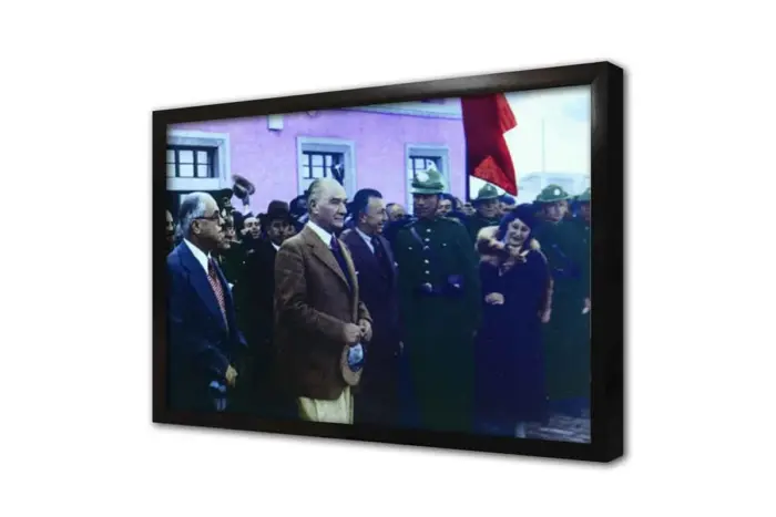 Atatürkün Sağlıkla İlgili Çalışmaları | Kanvas Tablo | Cam Tablo | Mdf Tablo | A02190 - Görsel 4
