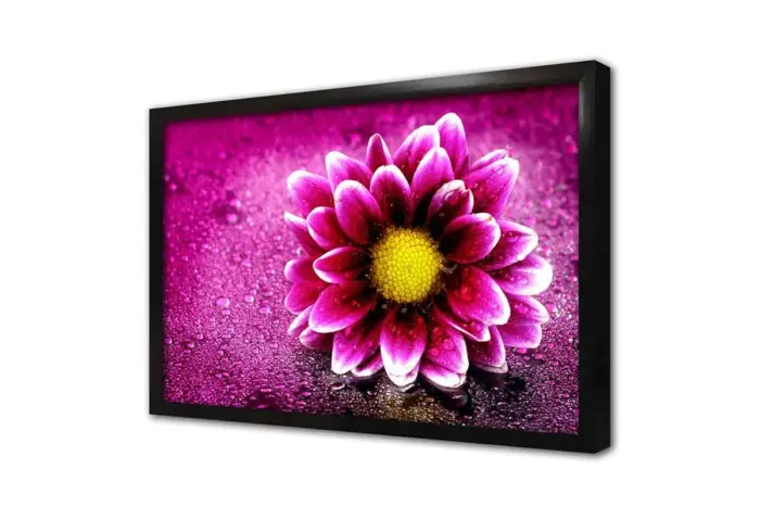 Pembe Çiçek Makro | Kanvas Tablo | Cam Tablo | Mdf Tablo | A03523 - Görsel 4