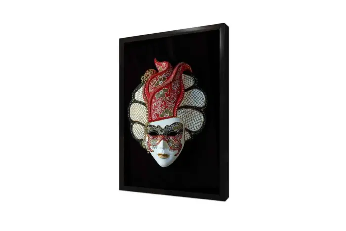 Maske | Kanvas Tablo | Cam Tablo | Mdf Tablo | A07240 - Görsel 4