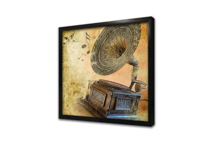 Gramofon | Kanvas Tablo | Cam Tablo | Mdf Tablo | A08035 - Görsel 4
