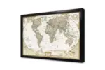 Dünya Haritası | Kanvas Tablo | Cam Tablo | Mdf Tablo | A12036 - Görsel 4