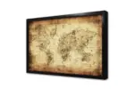 Eski Dünya Haritası | Kanvas Tablo | Cam Tablo | Mdf Tablo | A12046 - Görsel 4