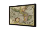 Eski Dünya Haritası | Kanvas Tablo | Cam Tablo | Mdf Tablo | A12064 - Görsel 4