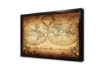 Eski Dünya Haritası | Kanvas Tablo | Cam Tablo | Mdf Tablo | A12071 - Görsel 4