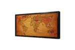 Eski Dünya Haritası | Kanvas Tablo | Cam Tablo | Mdf Tablo | A12072 - Görsel 4