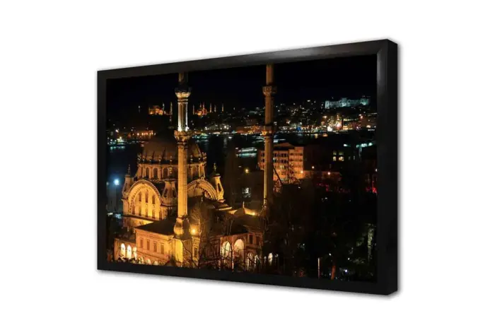Dolmabahçe Camii Gece | Kanvas Tablo | Cam Tablo | Mdf Tablo | A16023 - Görsel 4