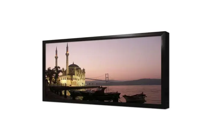 Gece Ortaköy Ve Boğaziçi | Kanvas Tablo | Cam Tablo | Mdf Tablo | A16163 - Görsel 4