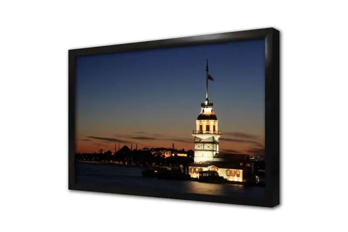 Gece Kız Kulesi | Kanvas Tablo | Cam Tablo | Mdf Tablo | A16194 - Görsel 4