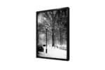 Karlar Altında Kalmış Park | Kanvas Tablo | Cam Tablo | Mdf Tablo | A20304 - Görsel 4
