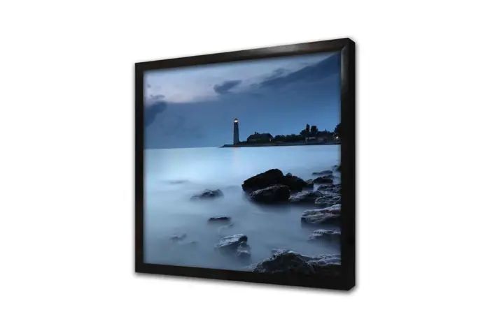 Gece Deniz Feneri | Kanvas Tablo | Cam Tablo | Mdf Tablo | A20633 - Görsel 4