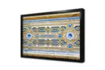 Osmanlı Mozaik Süsleme | Kanvas Tablo | Cam Tablo | Mdf Tablo | A24043 - Görsel 4