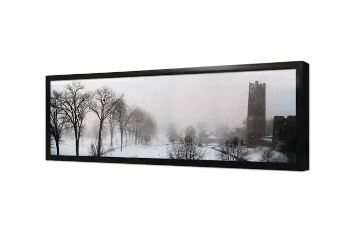 Panoramik Karlı Doğa | Kanvas Tablo | Cam Tablo | Mdf Tablo | A25022 - Görsel 3