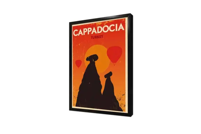Kapadokya | Kanvas Tablo | Cam Tablo | Mdf Tablo | A27550 - Görsel 4