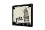 Pisa Kulesi | Kanvas Tablo | Cam Tablo | Mdf Tablo | A27555 - Görsel 4