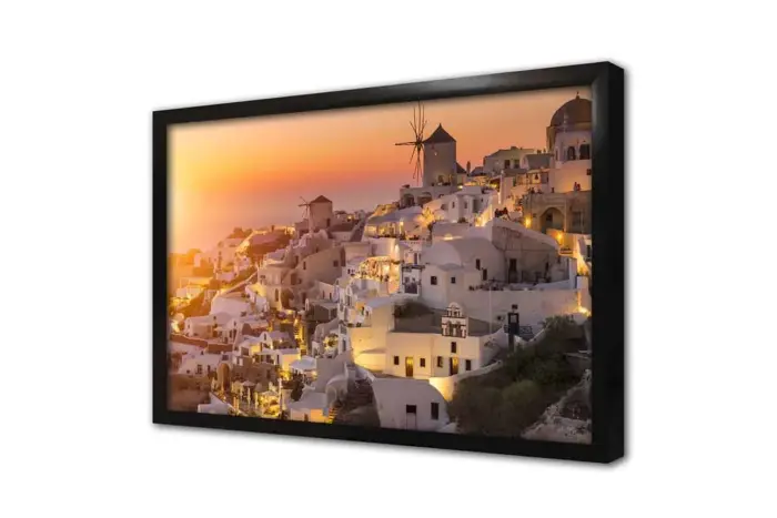 Santorini Adası | Kanvas Tablo | Cam Tablo | Mdf Tablo | A27569 - Görsel 4