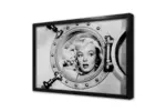 Siyah Beyaz Marilyn Monroe | Kanvas Tablo | Cam Tablo | Mdf Tablo | A31003 - Görsel 4