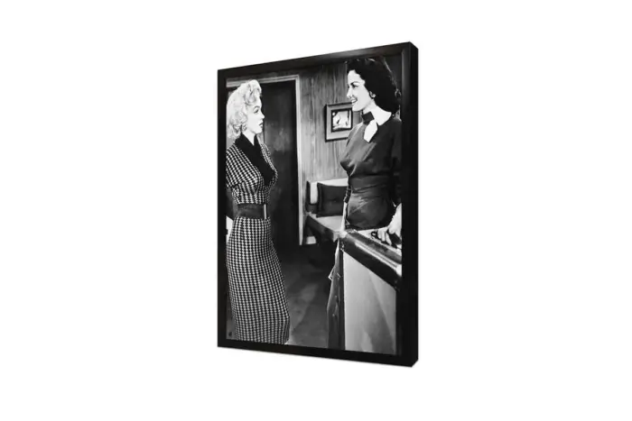Siyah Beyaz Marilyn Monroe | Kanvas Tablo | Cam Tablo | Mdf Tablo | A31005 - Görsel 4
