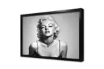 Siyah Beyaz Marilyn Monroe | Kanvas Tablo | Cam Tablo | Mdf Tablo | A31014 - Görsel 4