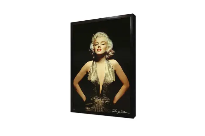 Renkli Marilyn Monroe | Kanvas Tablo | Cam Tablo | Mdf Tablo | A31019 - Görsel 4