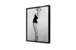 Siyah Beyaz Marilyn Monroe | Kanvas Tablo | Cam Tablo | Mdf Tablo | A31042 - Görsel 4