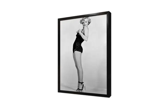 Siyah Beyaz Marilyn Monroe | Kanvas Tablo | Cam Tablo | Mdf Tablo | A31042 - Görsel 4