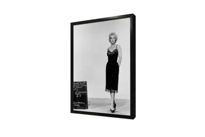 Siyah Beyaz Marilyn Monroe | Kanvas Tablo | Cam Tablo | Mdf Tablo | A31055 - Görsel 4