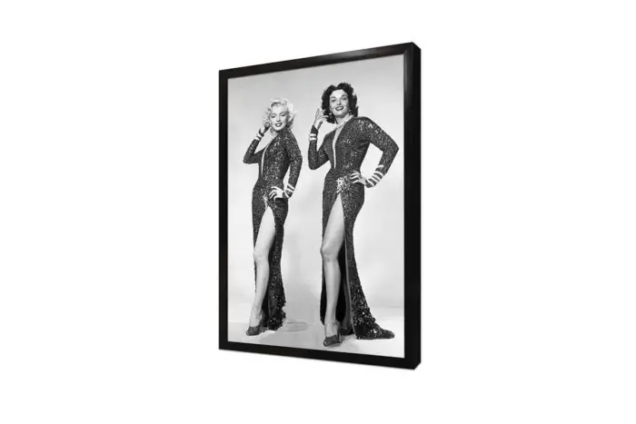 Siyah Beyaz Marilyn Monroe | Kanvas Tablo | Cam Tablo | Mdf Tablo | A31067 - Görsel 4