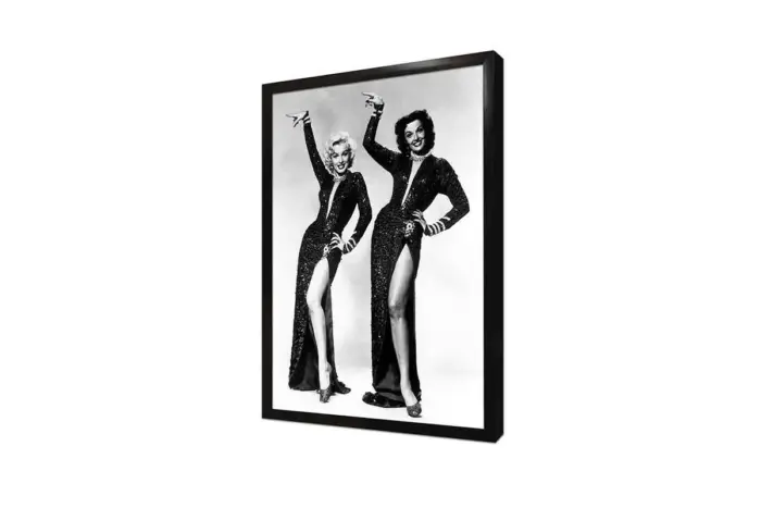 Siyah Beyaz Marilyn Monroe | Kanvas Tablo | Cam Tablo | Mdf Tablo | A31068 - Görsel 4