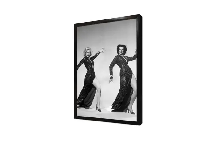 Siyah Beyaz Marilyn Monroe | Kanvas Tablo | Cam Tablo | Mdf Tablo | A31069 - Görsel 4