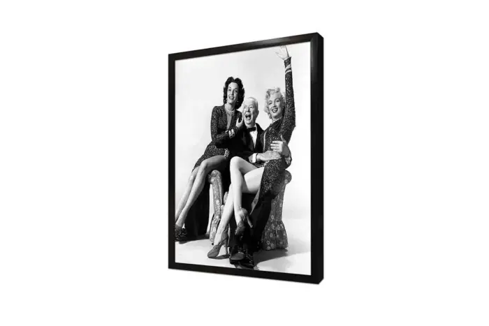 Siyah Beyaz Marilyn Monroe | Kanvas Tablo | Cam Tablo | Mdf Tablo | A31073 - Görsel 4