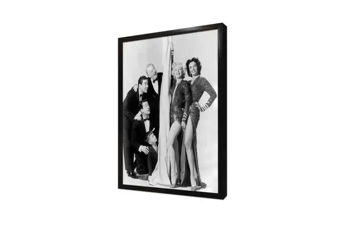 Siyah Beyaz Marilyn Monroe | Kanvas Tablo | Cam Tablo | Mdf Tablo | A31074 - Görsel 4