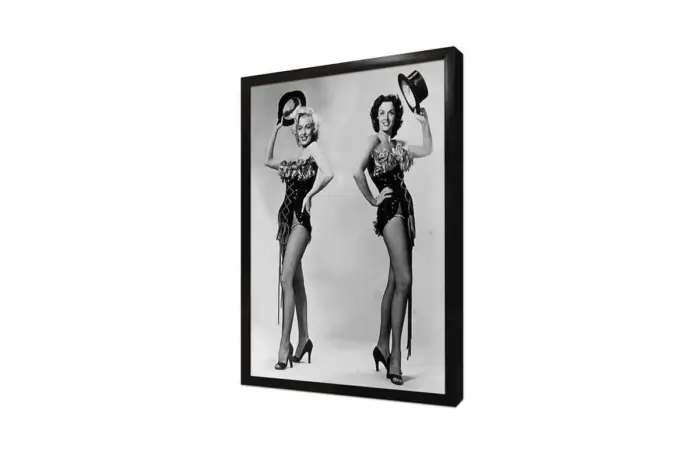 Siyah Beyaz Marilyn Monroe | Kanvas Tablo | Cam Tablo | Mdf Tablo | A31078 - Görsel 4