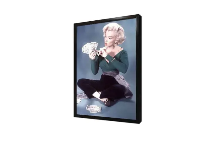 Renkli Marilyn Monroe | Kanvas Tablo | Cam Tablo | Mdf Tablo | A31083 - Görsel 4