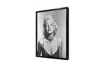 Siyah Beyaz Marilyn Monroe | Kanvas Tablo | Cam Tablo | Mdf Tablo | A31089 - Görsel 4