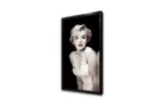 Siyah Beyaz Marilyn Monroe | Kanvas Tablo | Cam Tablo | Mdf Tablo | A31092 - Görsel 3