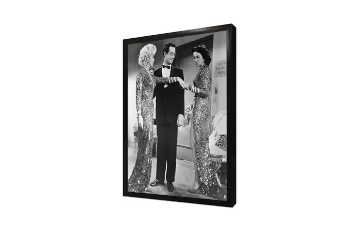 Siyah Beyaz Marilyn Monroe | Kanvas Tablo | Cam Tablo | Mdf Tablo | A31096 - Görsel 4