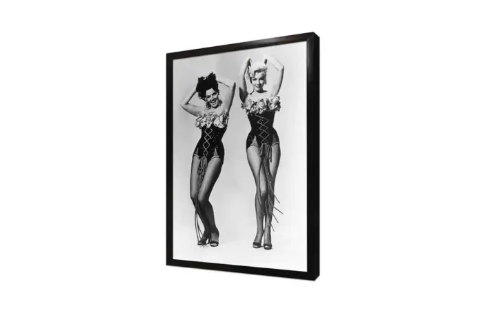 Siyah Beyaz Marilyn Monroe | Kanvas Tablo | Cam Tablo | Mdf Tablo | A31100 - Görsel 4
