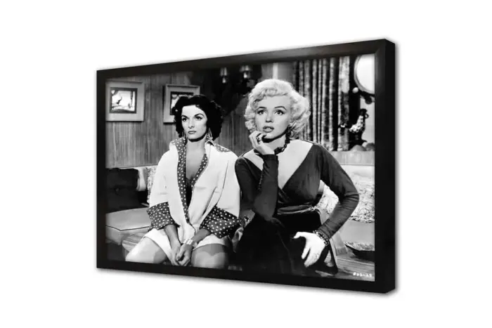 Siyah Beyaz Marilyn Monroe | Kanvas Tablo | Cam Tablo | Mdf Tablo | A31101 - Görsel 4