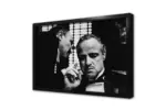 Siyah Beyaz Marlon Brando | Kanvas Tablo | Cam Tablo | Mdf Tablo | A31161 - Görsel 4